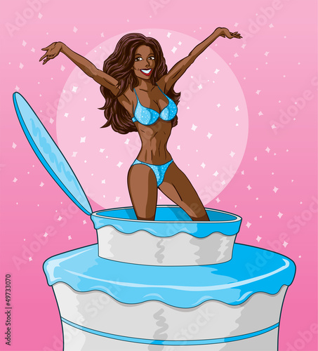 Cake girl