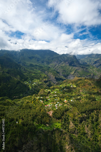Village au coeur du cirque de Mafate - La Réunion