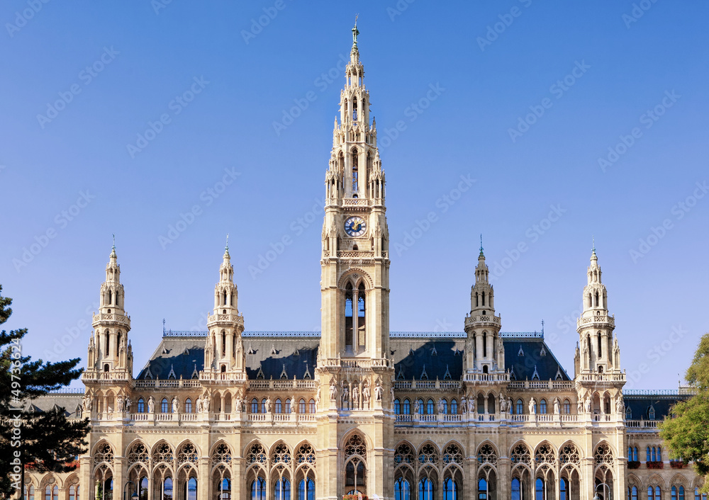 Naklejka premium City Hall of Vienna