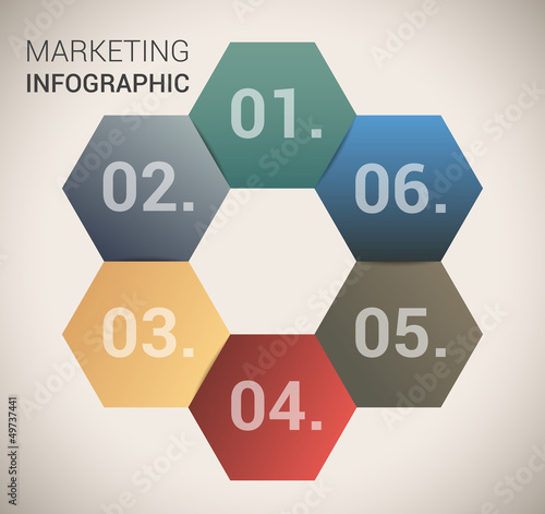 Free Download Modern soft color Design template / infographics - GFXLoad