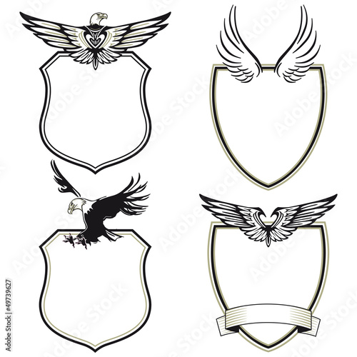 adler, wappen, flügel erste