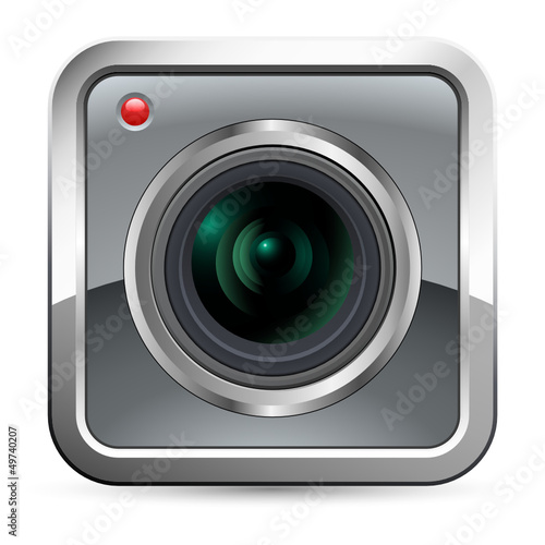 App Button - camera icon