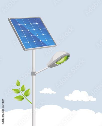 Solar street lamp