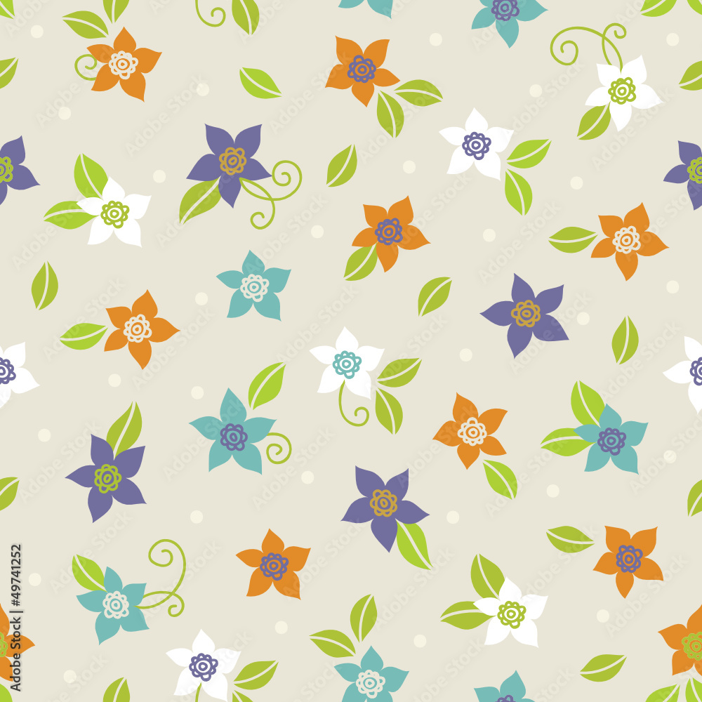 Floral seamless pattern Floral seamless pattern