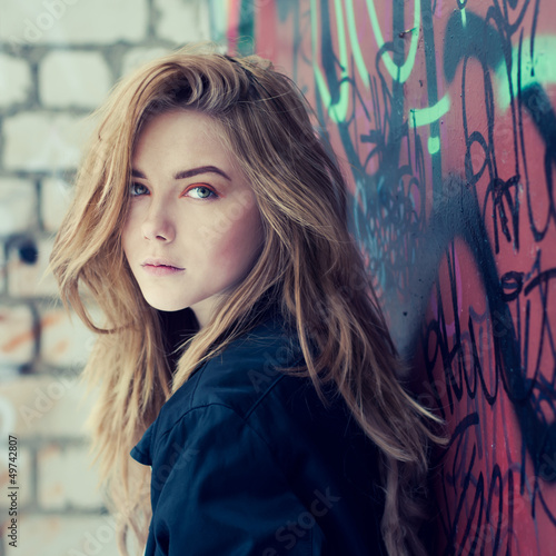 portrait of a beautiful girl