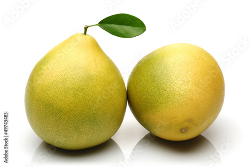 Two Pomelo fruit