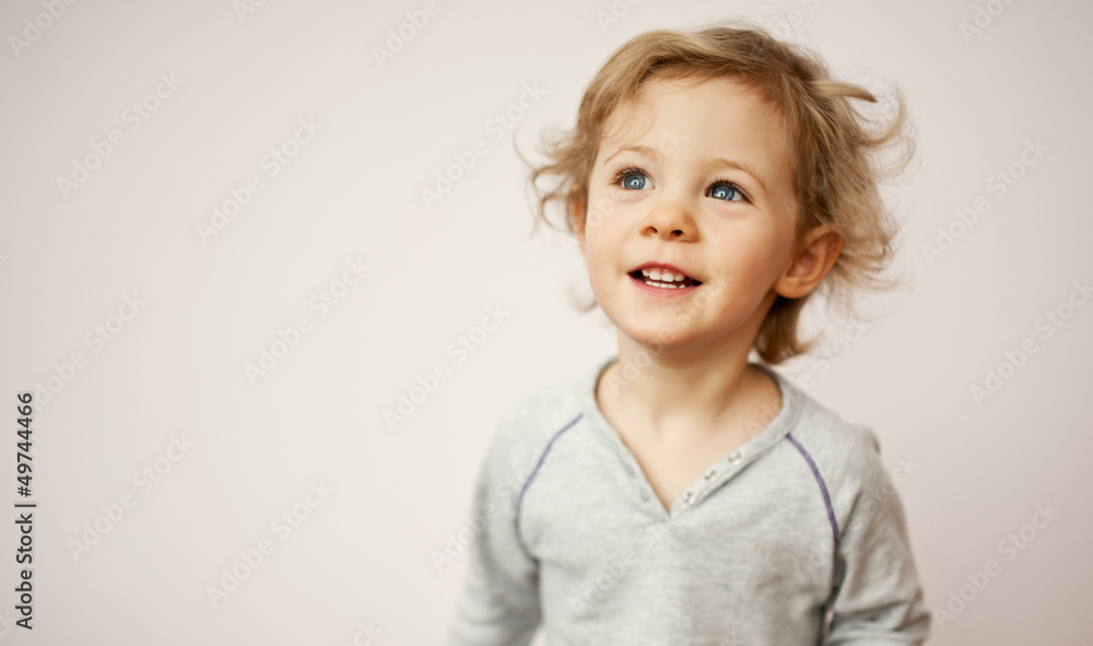 Happy little girl portrait Happy little girl portrait