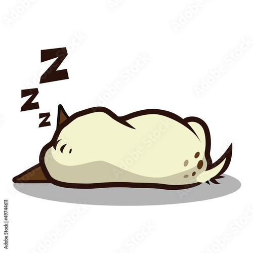 Chien qui dort