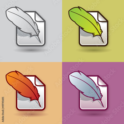 Feathers icons