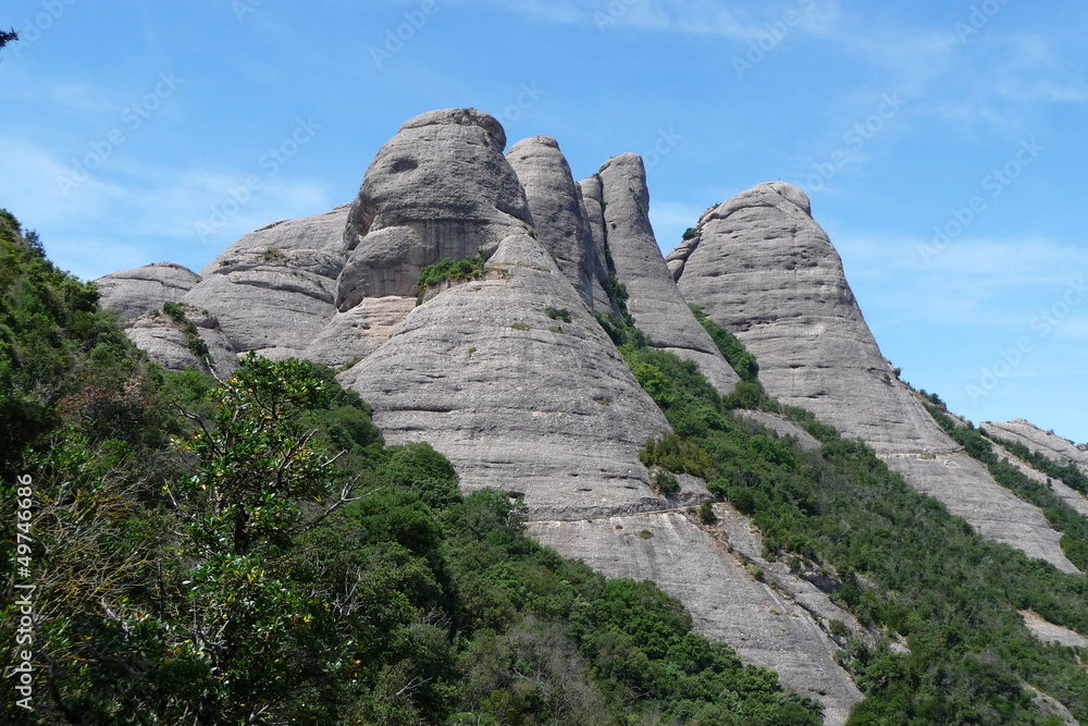 Montserrat Gebirge bei Barcelona, Spanien