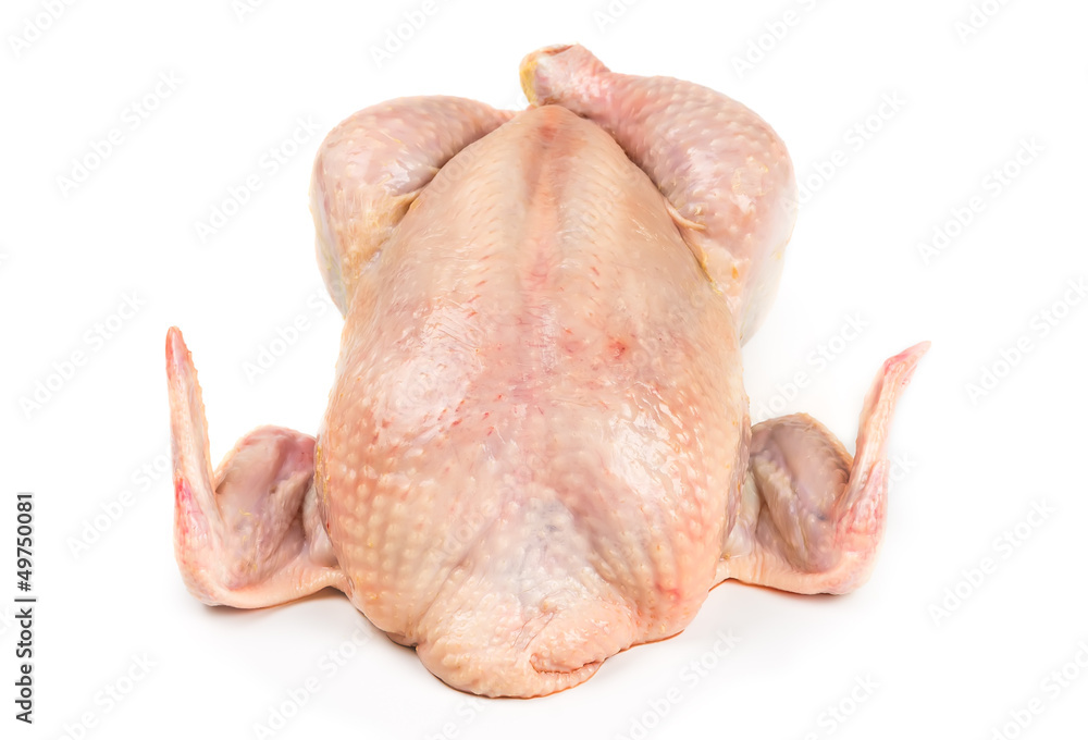 Raw whole chicken Raw whole chicken