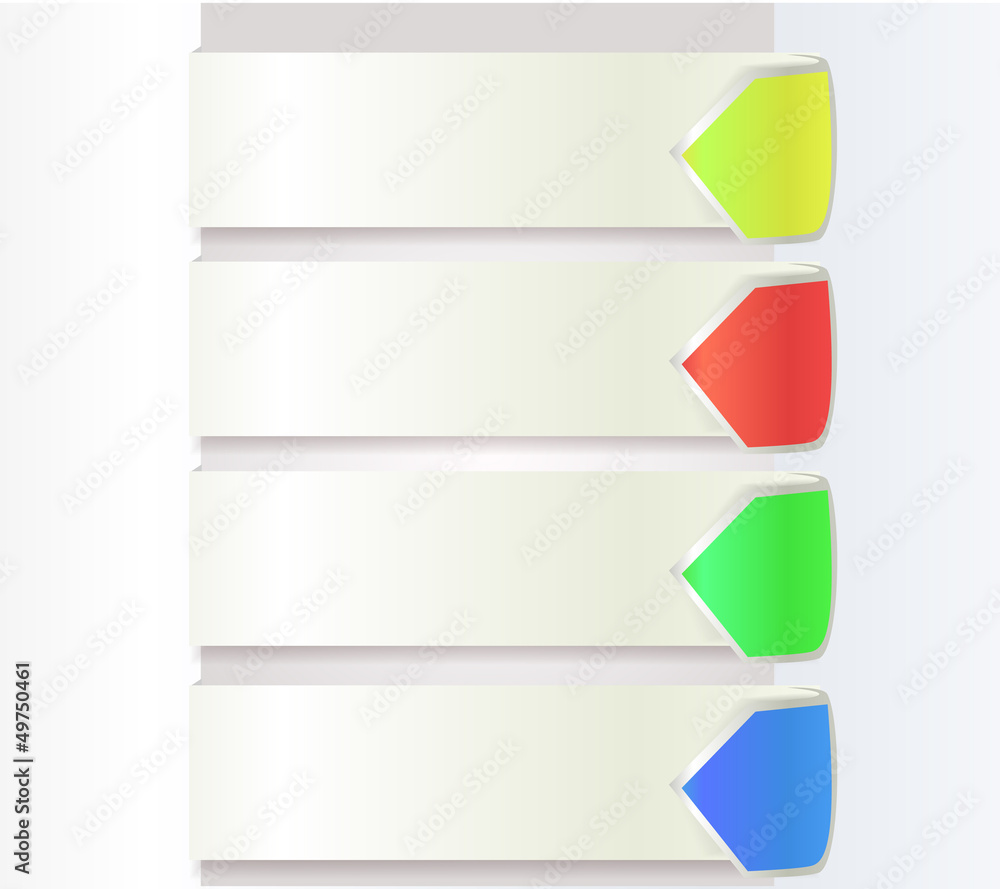 Paper Drop Shadow With Arrow Color Paper Drop Shadow With Arrow Color