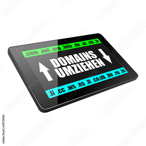 tablet domains umziehen I