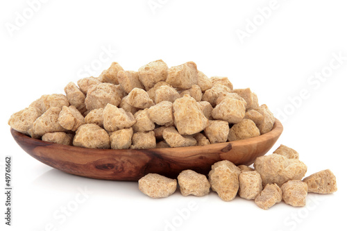 Billede på lærred Soybean Protein Chunks