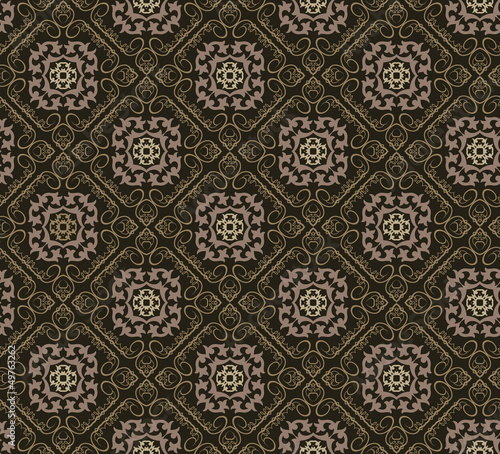 background retro: wallpaper, pattern, seamless, vector.