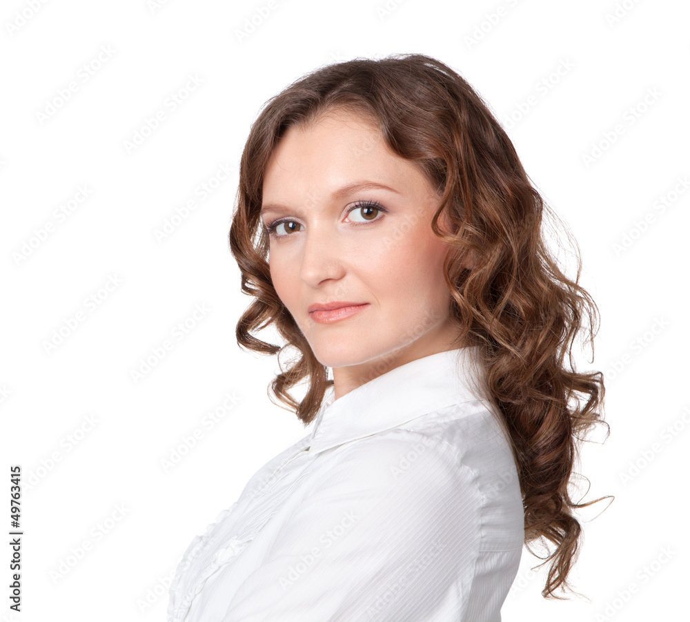 Portrait of a happy young business woman Portrait of a happy young business woman