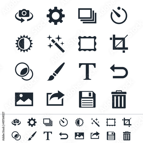 Photography icons
