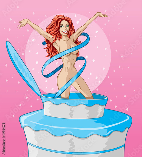 Cake girl