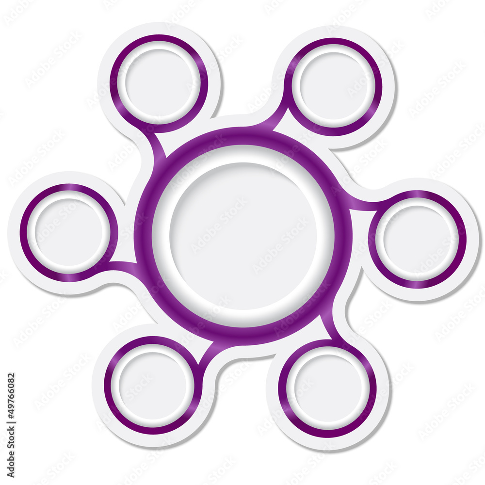 purple circular boxes for text purple circular boxes for text
