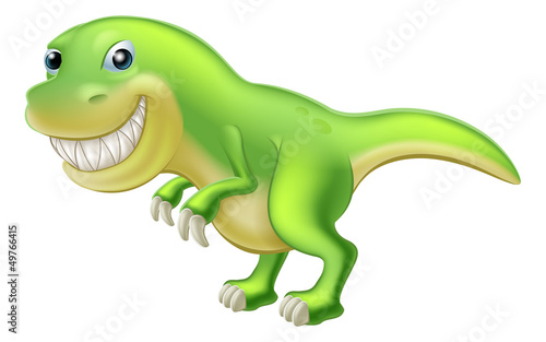 T Rex Cartoon Dinosaur