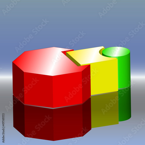 Entwicklung  Logo 3d