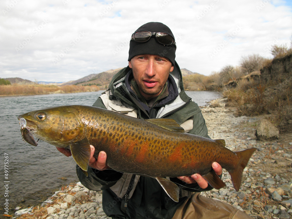 Obraz premium Fishing