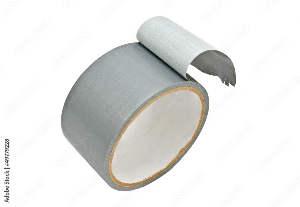 roll of Grey Duct Tape roll of Grey Duct Tape