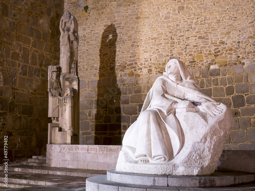 Fotografía Monumento a Santa Teresa de Jesús (Avila/España)