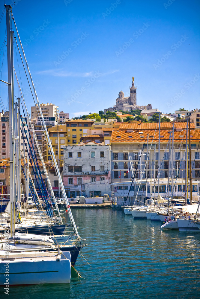 Port in Marseille, France