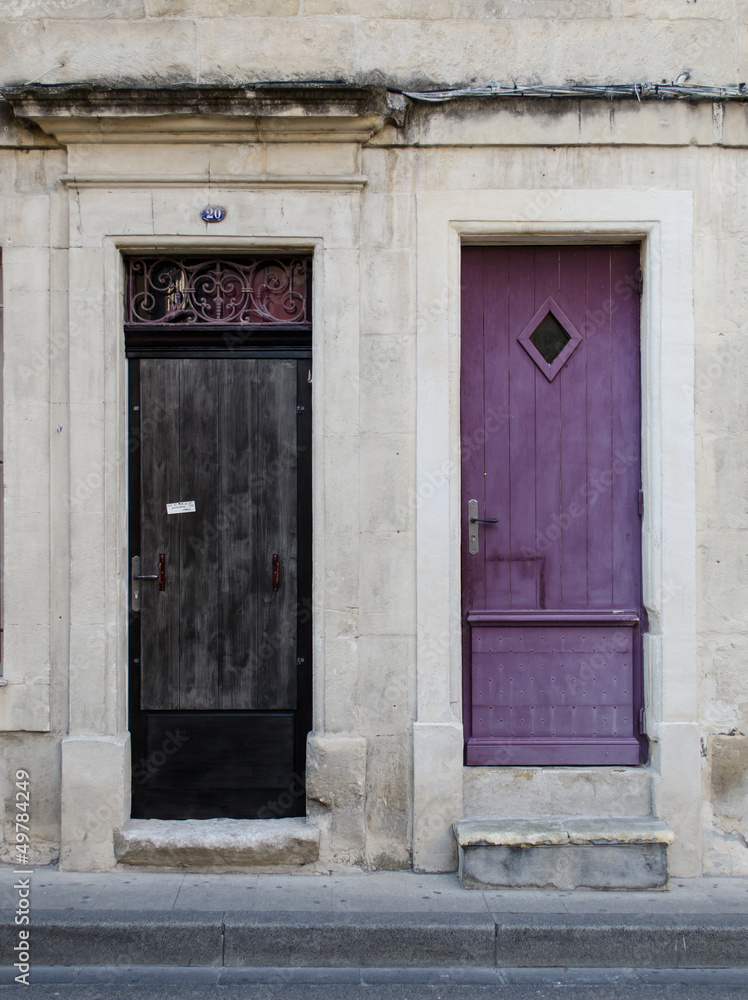 Antique Doors of Provence, France