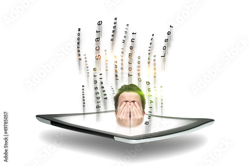 Man subject to cyber bullying