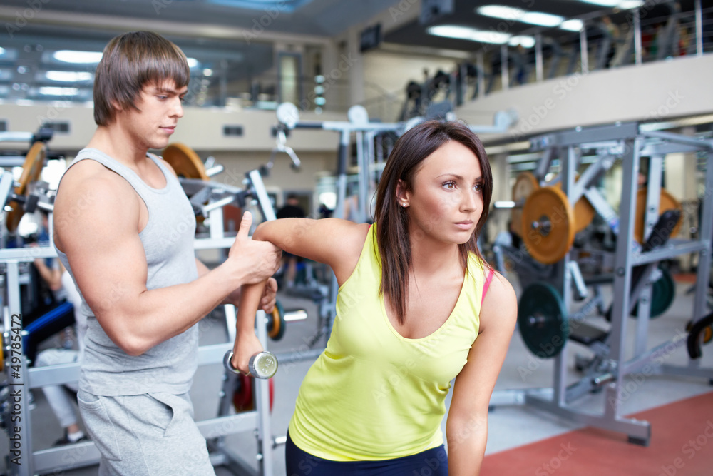 Fototapeta premium Training