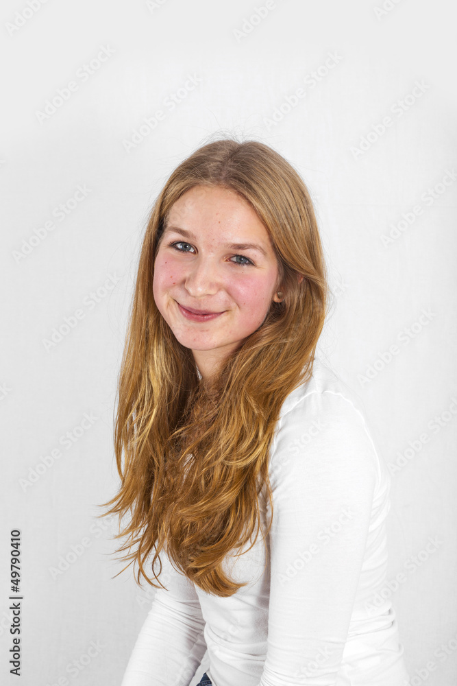portrait of handsome beautiful young girl with long haires portrait of handsome beautiful young girl with long haires