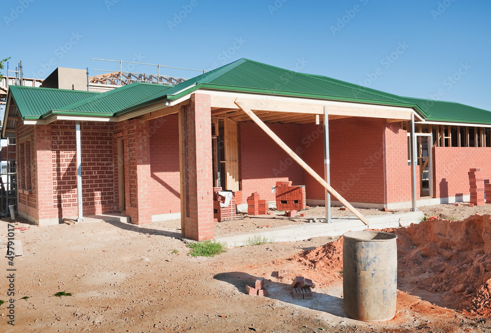 New home construction framing New home construction framing