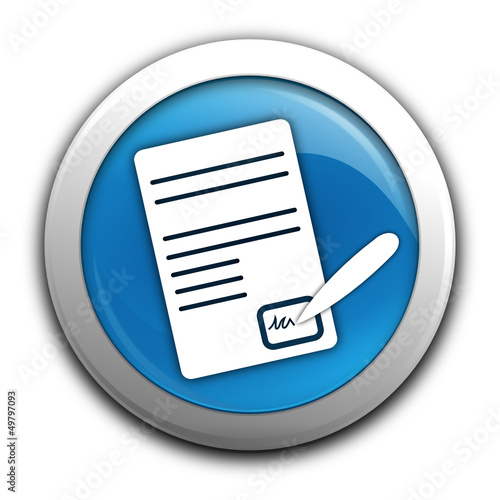 souscrire sur bouton bleu