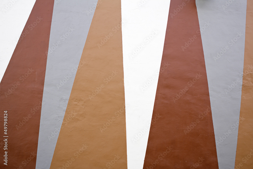 Fototapeta premium Colors in facade