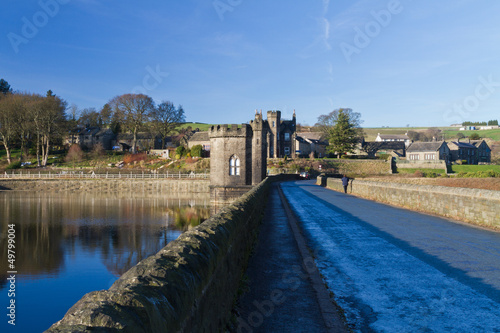 Pump house at Langsett reservoir