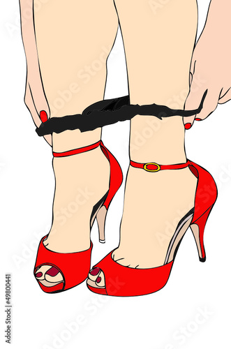 Scarpe e mutandine