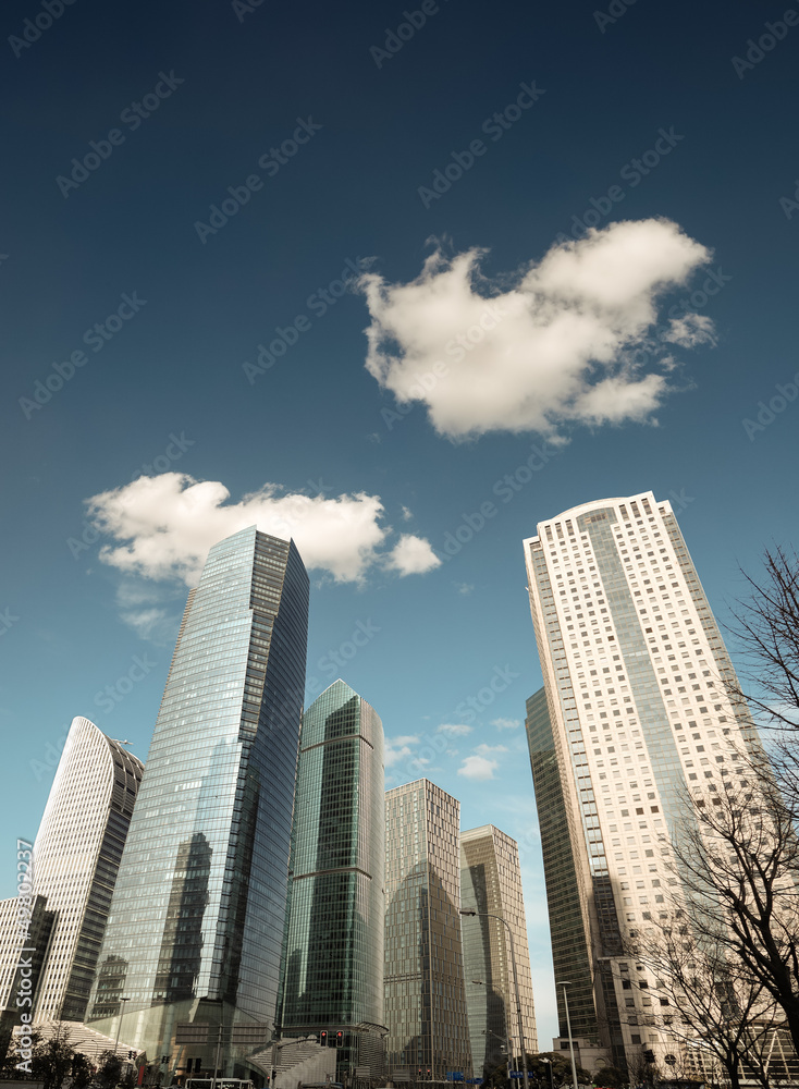 shanghai financial center under the sky shanghai financial center under the sky