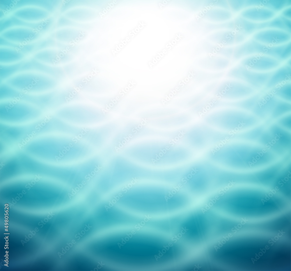Abstract blue wave background Abstract blue wave background