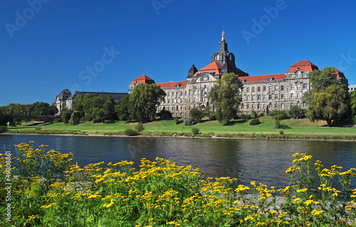 Dresden Altstadt - Ministerium (Elbe)