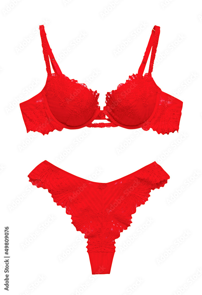 Lacy Lingerie Red Stock Photos and Images - 123RF