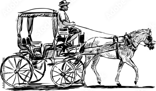 horse-drawn carriage