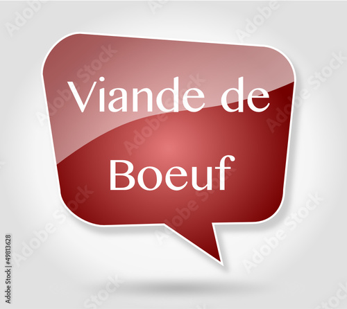 Bulle : Viande de Boeuf