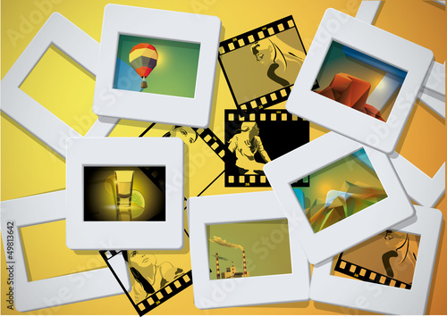 photo and slade frames background