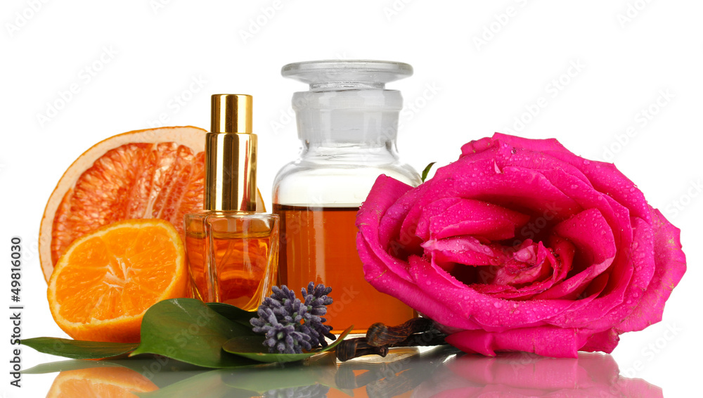 Create perfume isolated on white Create perfume isolated on white