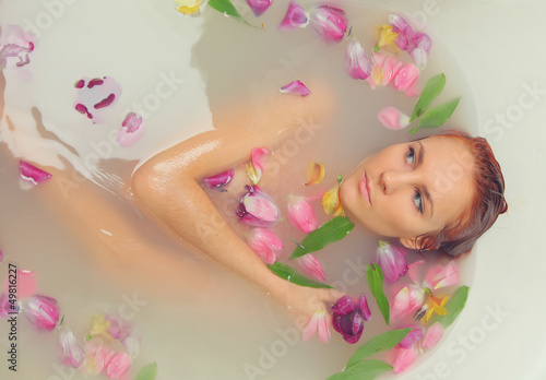 romantic bath