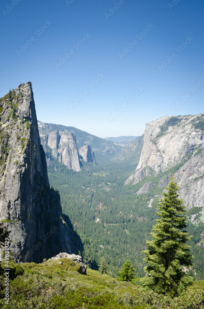 Yosemite National Park - Four mile trail