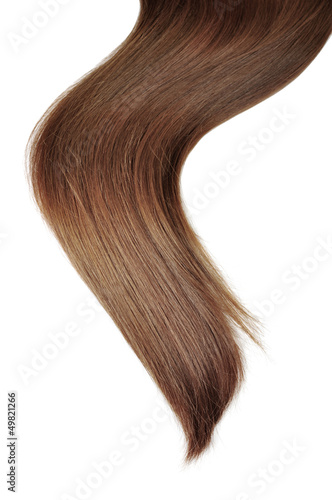 long brunette hair