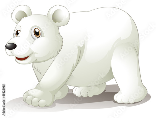 A big white bear